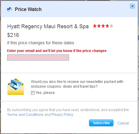 How to find a cheap hotel price watch