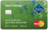 Sam’s Club MasterCard