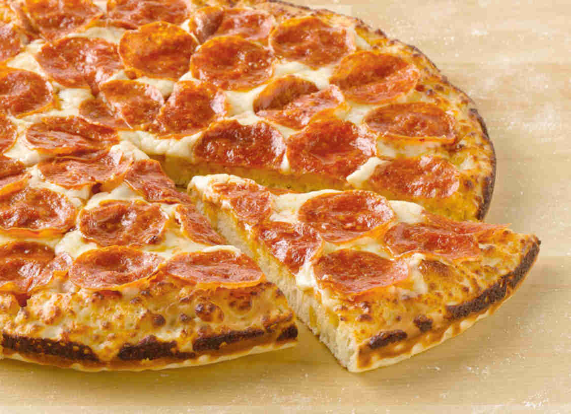 Papa johns 7 Large or Pan 1 topping Pizza sale
