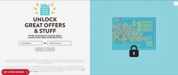 how to use jack in the box coupon
