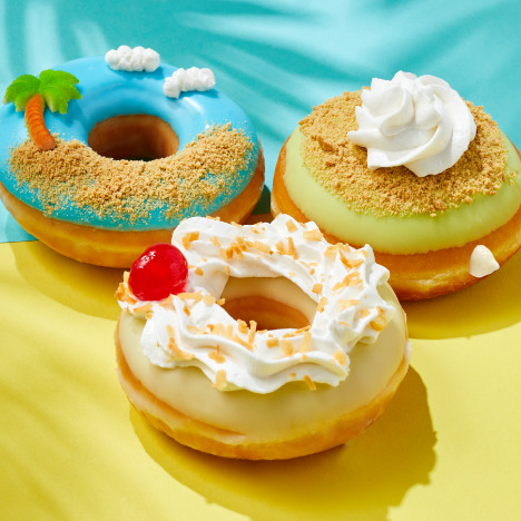 Krispy Kreme Key Lime Pie, Island time donuts 