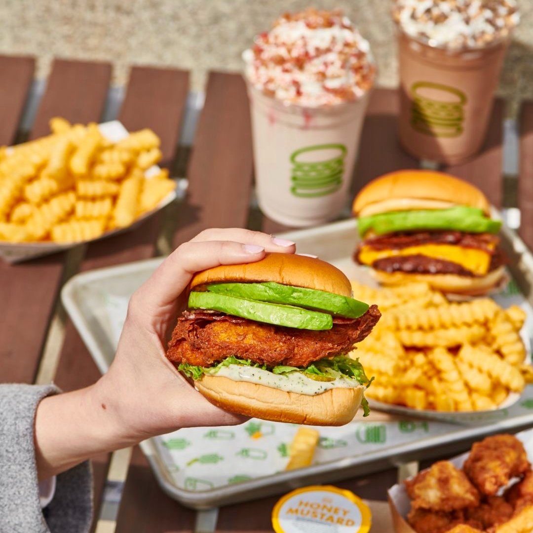 Shake Shack Avocado Bacon burger