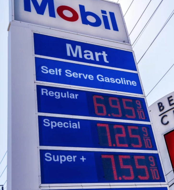 expensive gas prices in los angeles